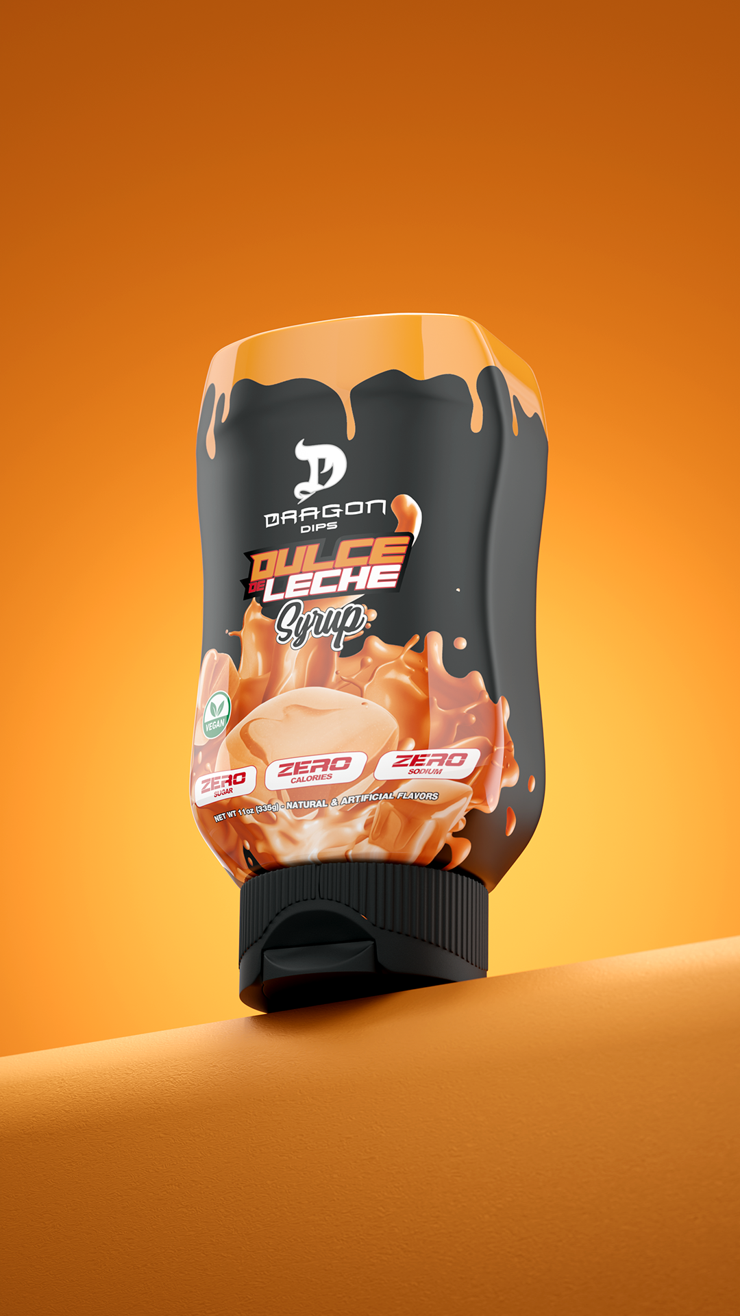 Dragon Dips Dulce de Leche Syrup de Dragon Pharma