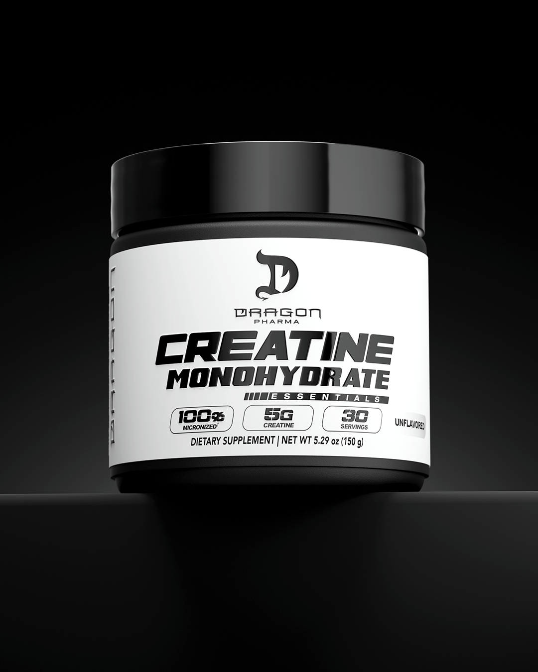 Creatina Monohidratada Dragon Pharma 150 g | 30 servicios