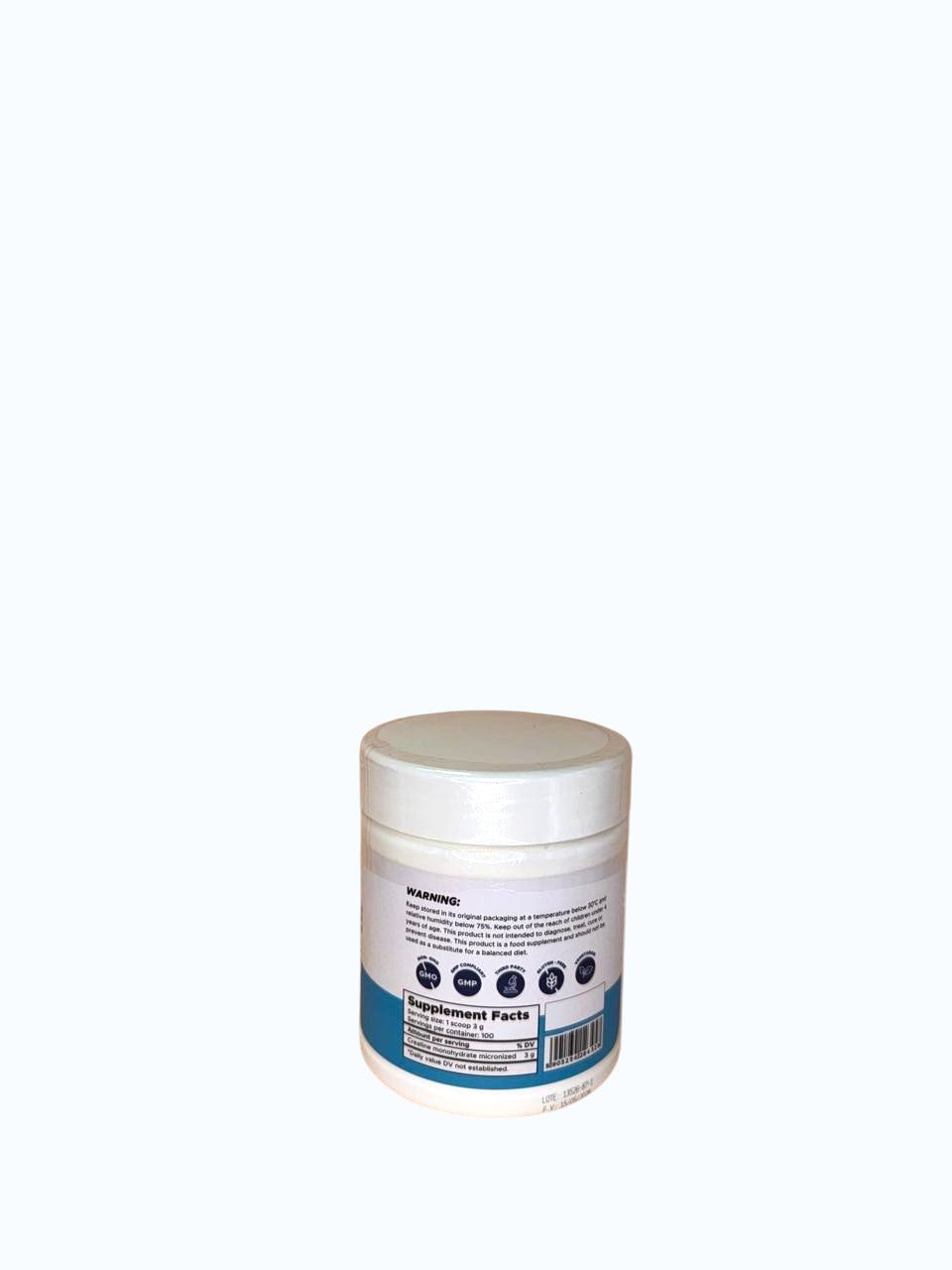 Creatina Monohidratada 300 Grs |Invima |100 servicios