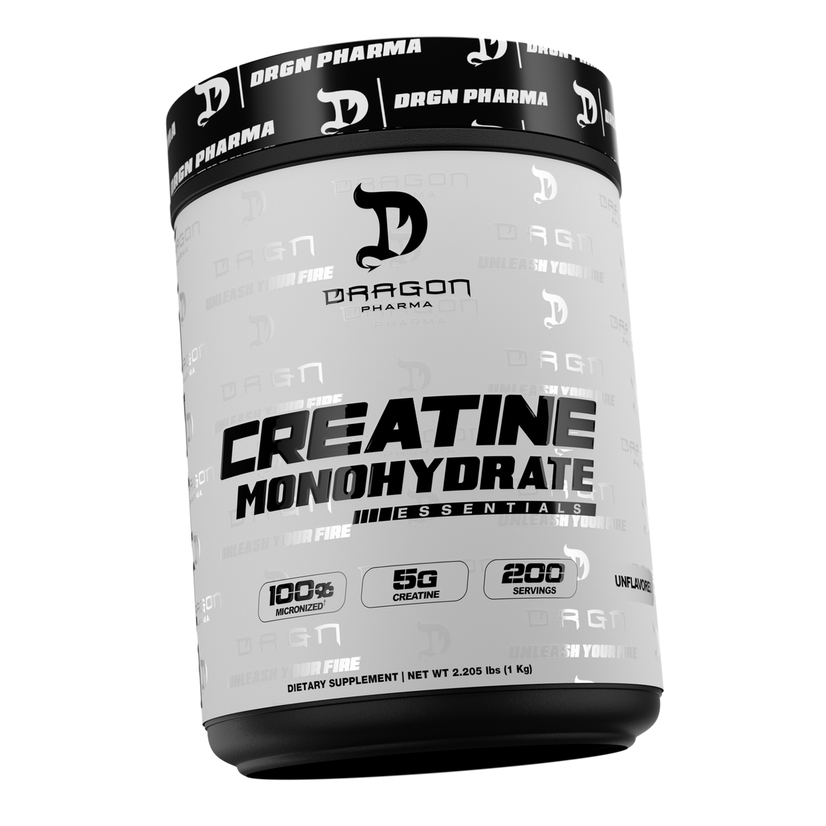 Creatina Dragon Pharma 1 kg | 200 servicios