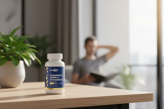 Foto de estilo de vida para la Vitamina D3 + K2
