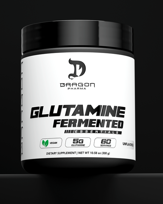 Dragon Pharma Glutamine Fermented Essentials 300 g sin sabor, imagen principal del producto