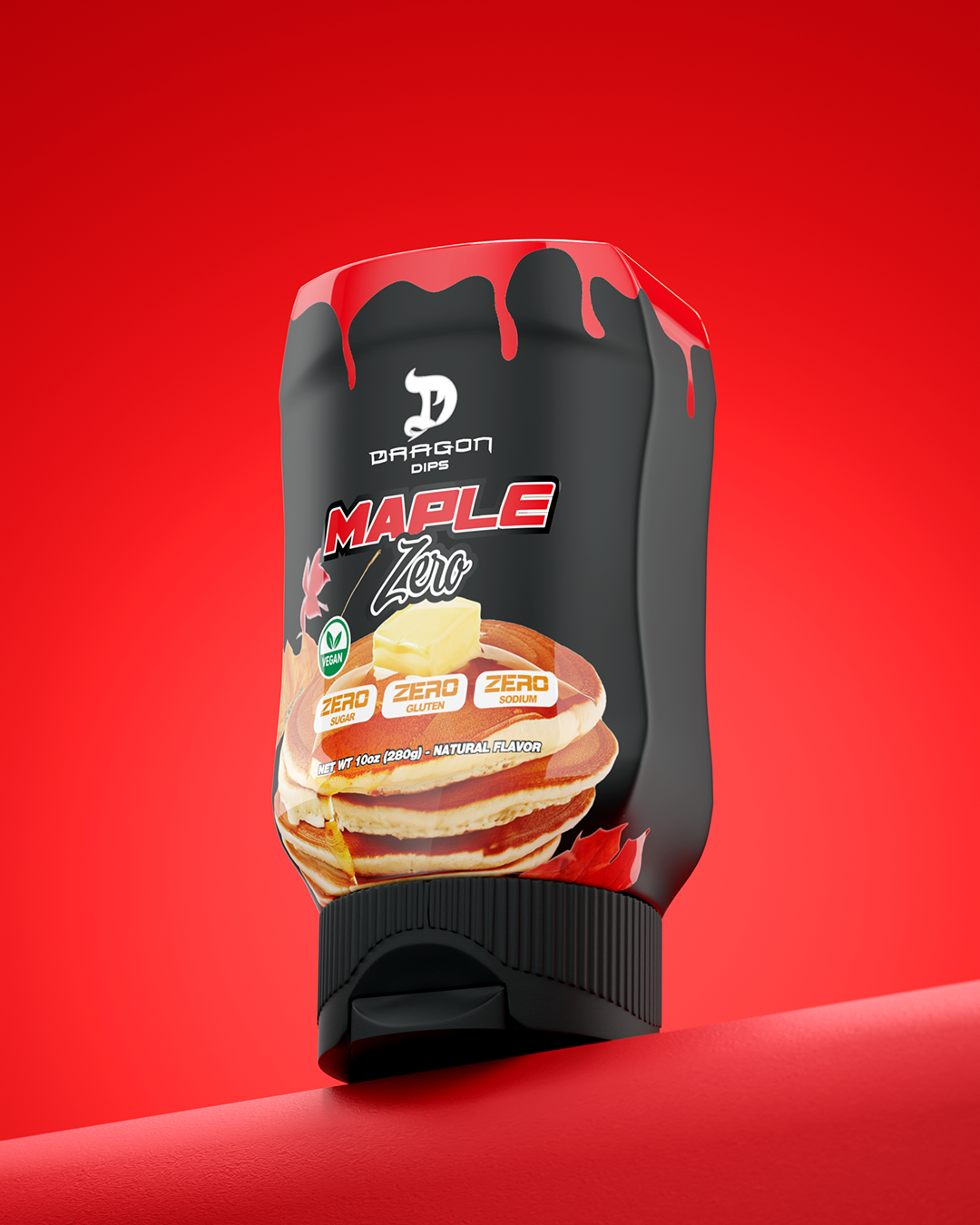 Dragon Dips Maple Zero Syrup de 280 g
