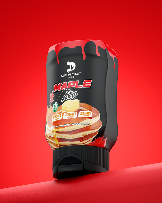 Dragon Dips Maple Zero 280 g vista frontal
