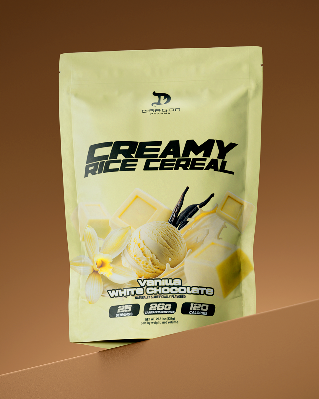 Dragon Pharma Creamy Rice Cereal Cookies & Cream 868 g | 25 Porciones