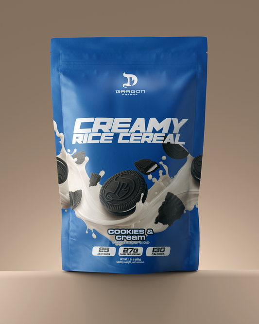 Dragon Pharma Creamy Rice Cereal Cookies & Cream 868 g, imagen principal del producto