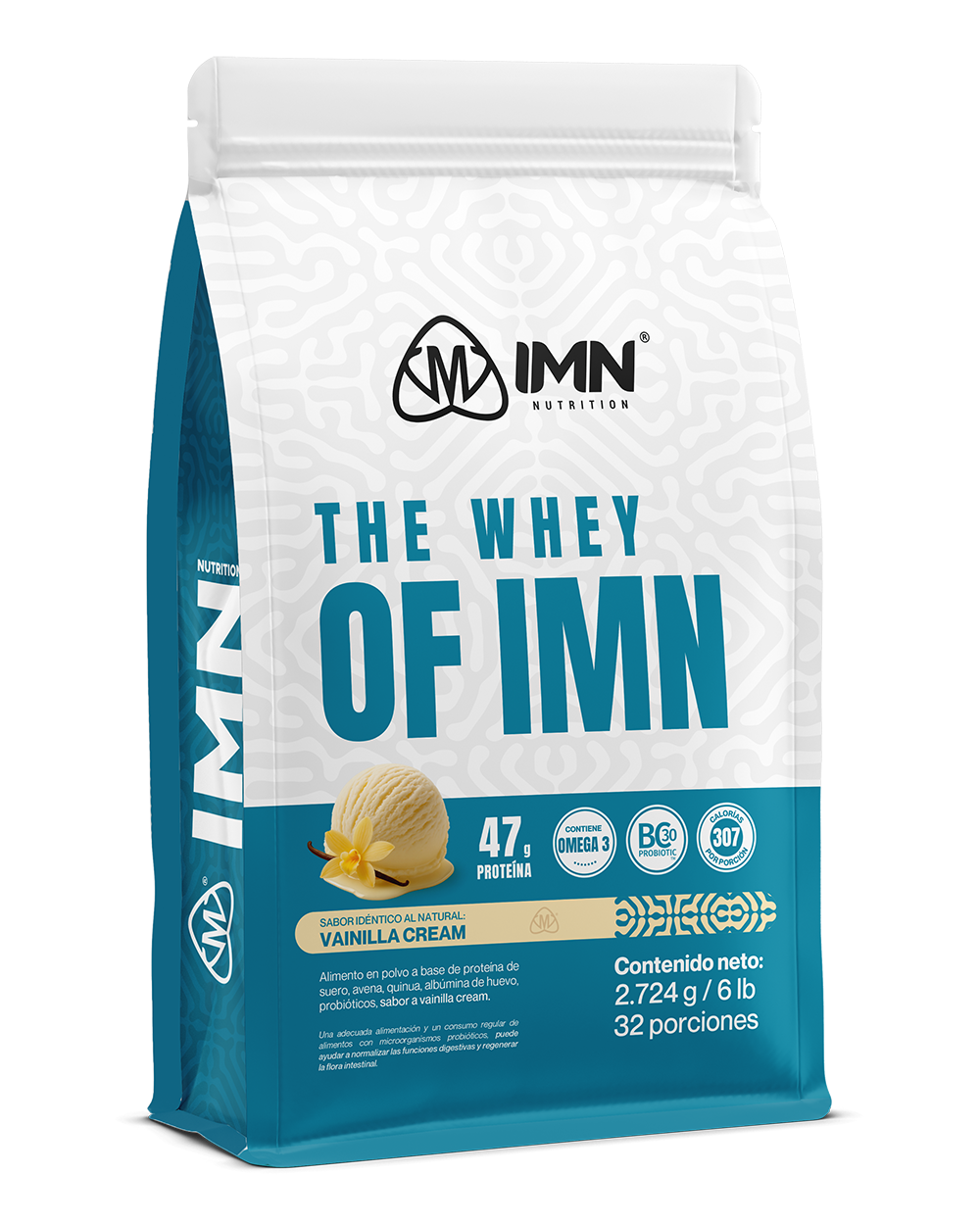 The Whey of IMN 6lbs (2724g) | 32 Porciones | IMN Nutrition