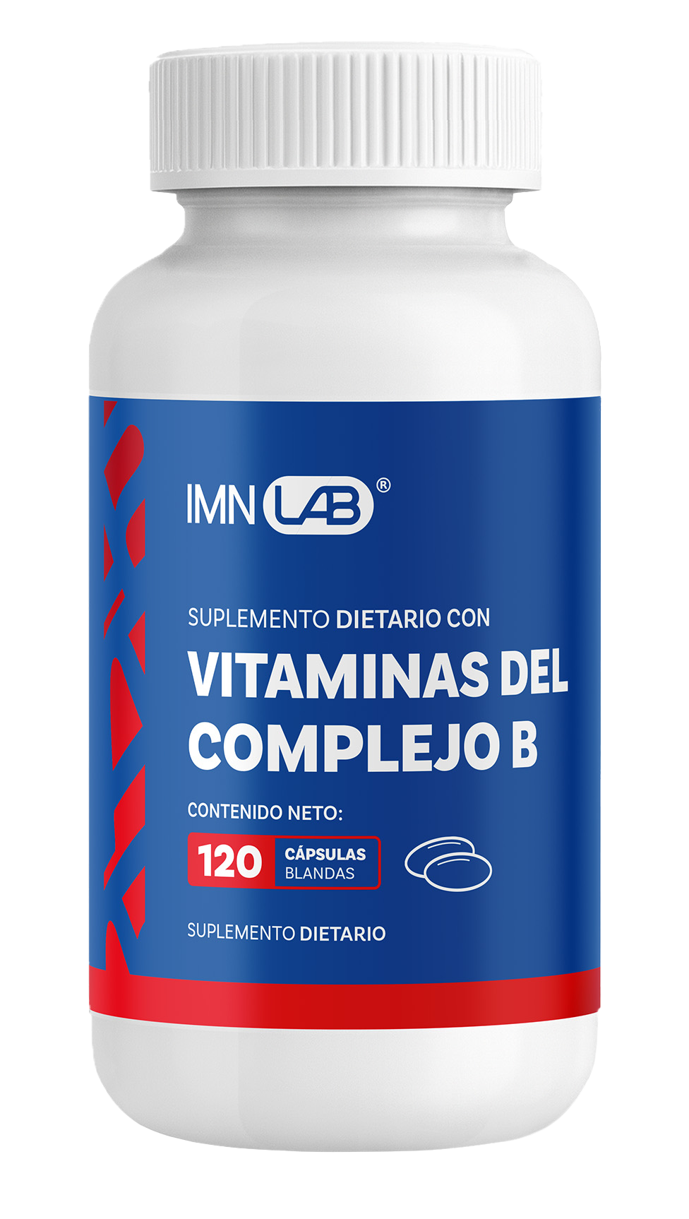 Vitaminas del Complejo B (120 Cápsulas) | INVIMA | IMN Nutrition