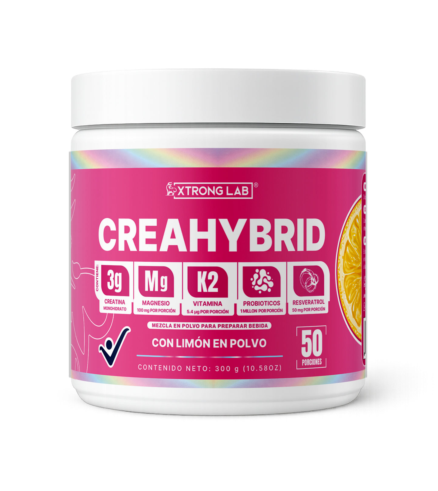 Creahybrid 300g | 50 Porciones | IMN Nutrition