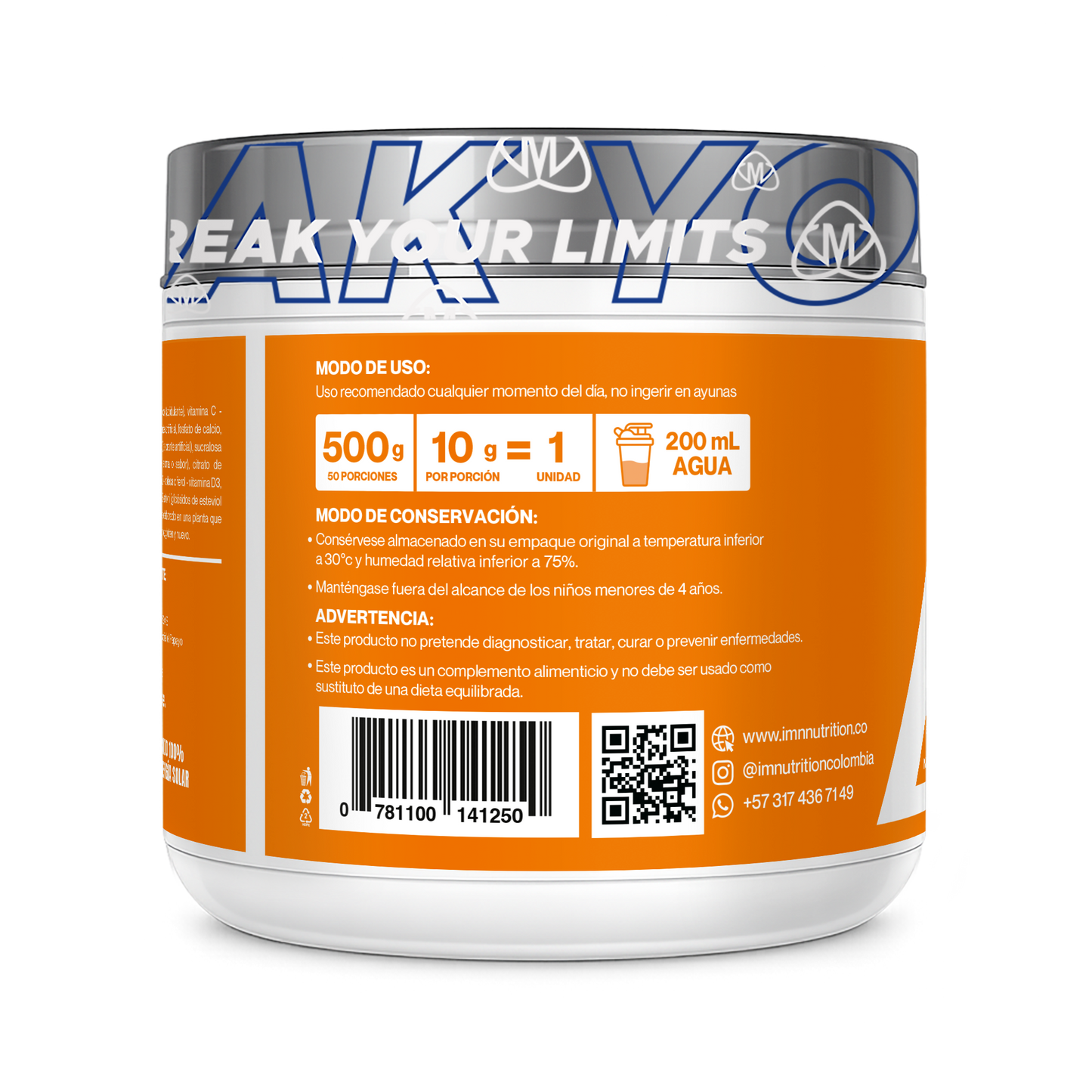 One Deluxe (500g) | 50 Servicios | INVIMA | IMN Nutrition