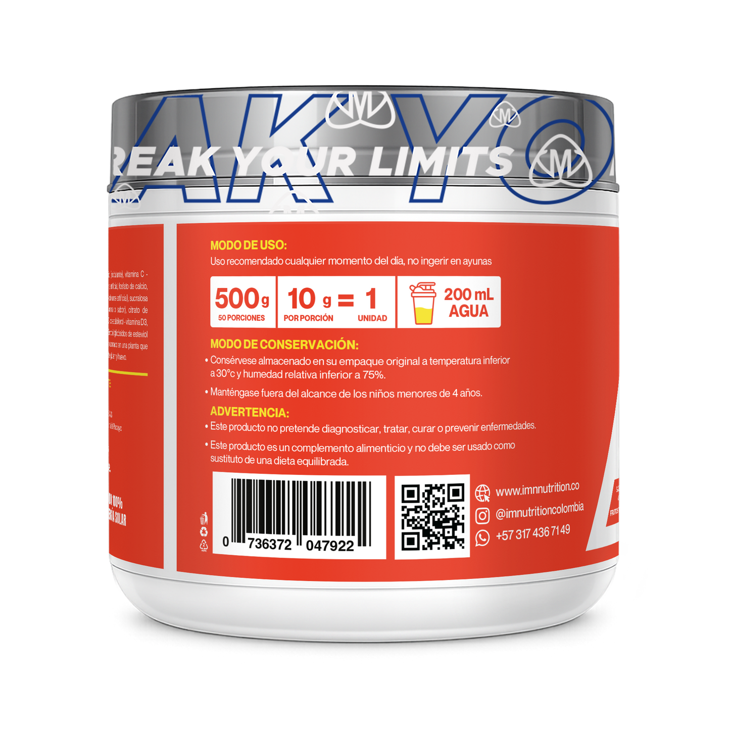 One Deluxe (500g) | 50 Servicios | INVIMA | IMN Nutrition