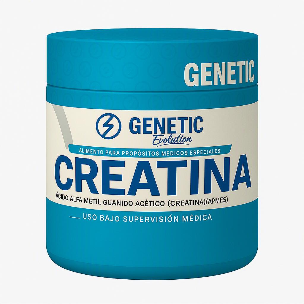 Creatina Monohidratada |GENETIC 500 Grs | INVIMA | 166 servicios