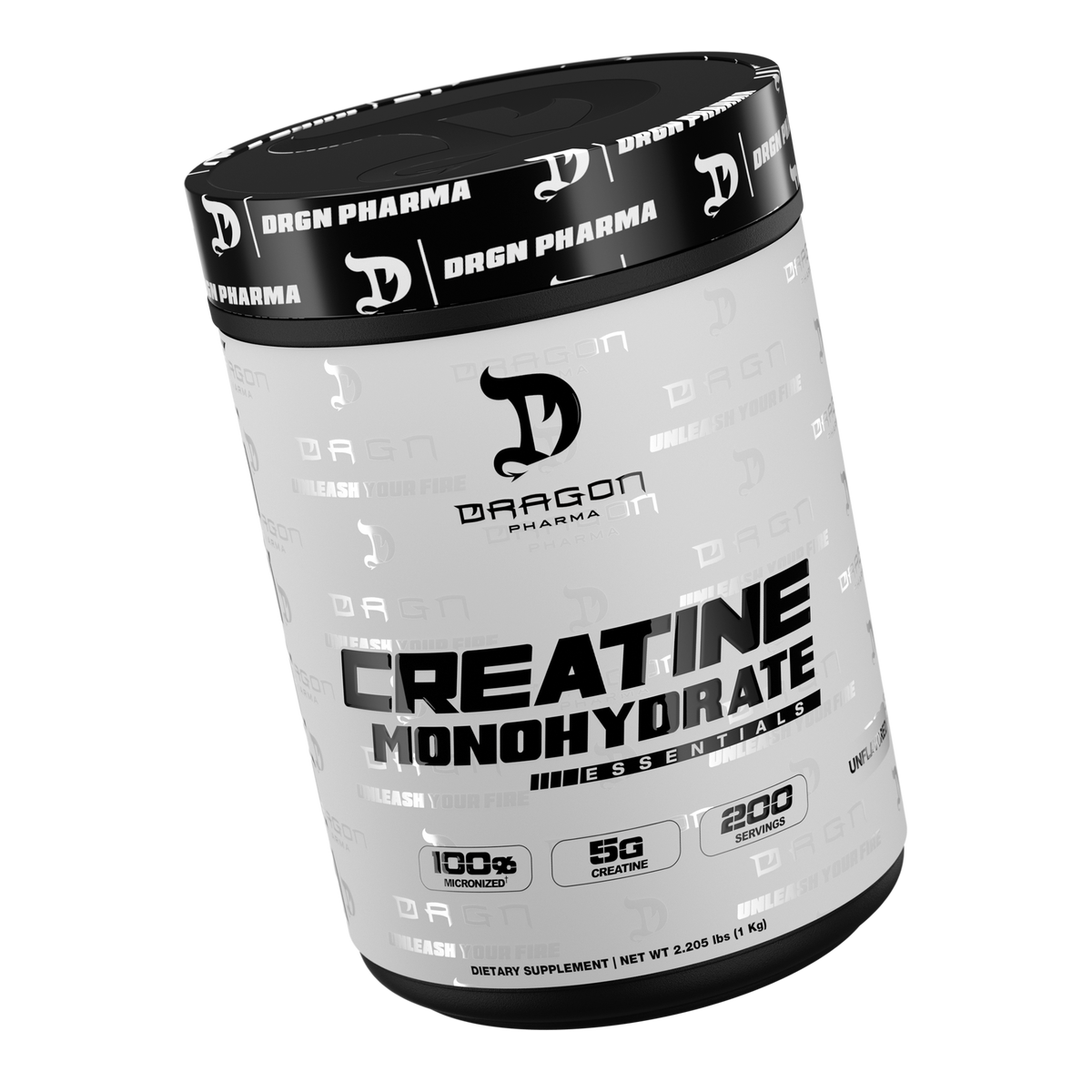 Creatina Dragon Pharma 1 kg | 200 servicios