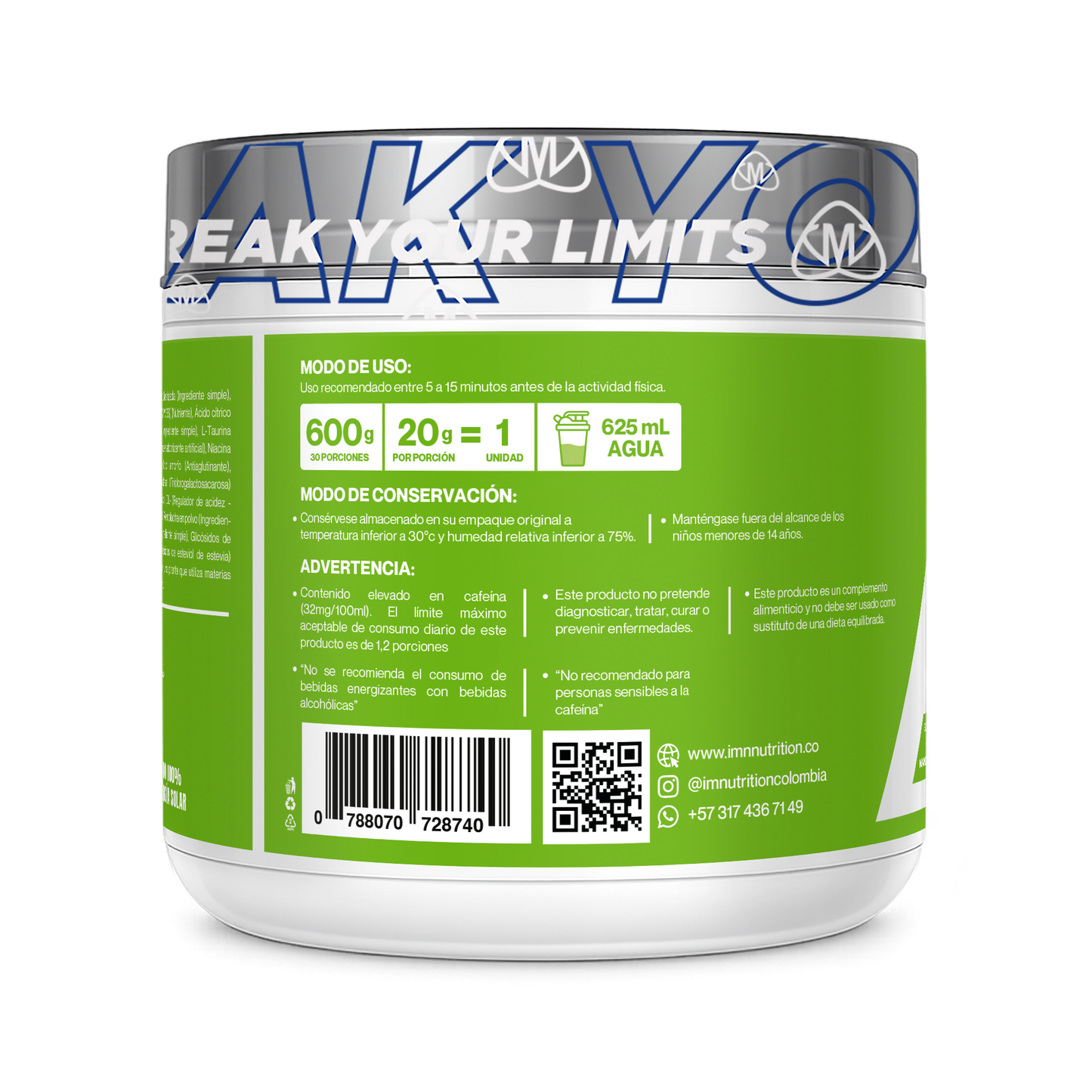 Ultimate 600g | 30 Servicios | IMN Nutrition