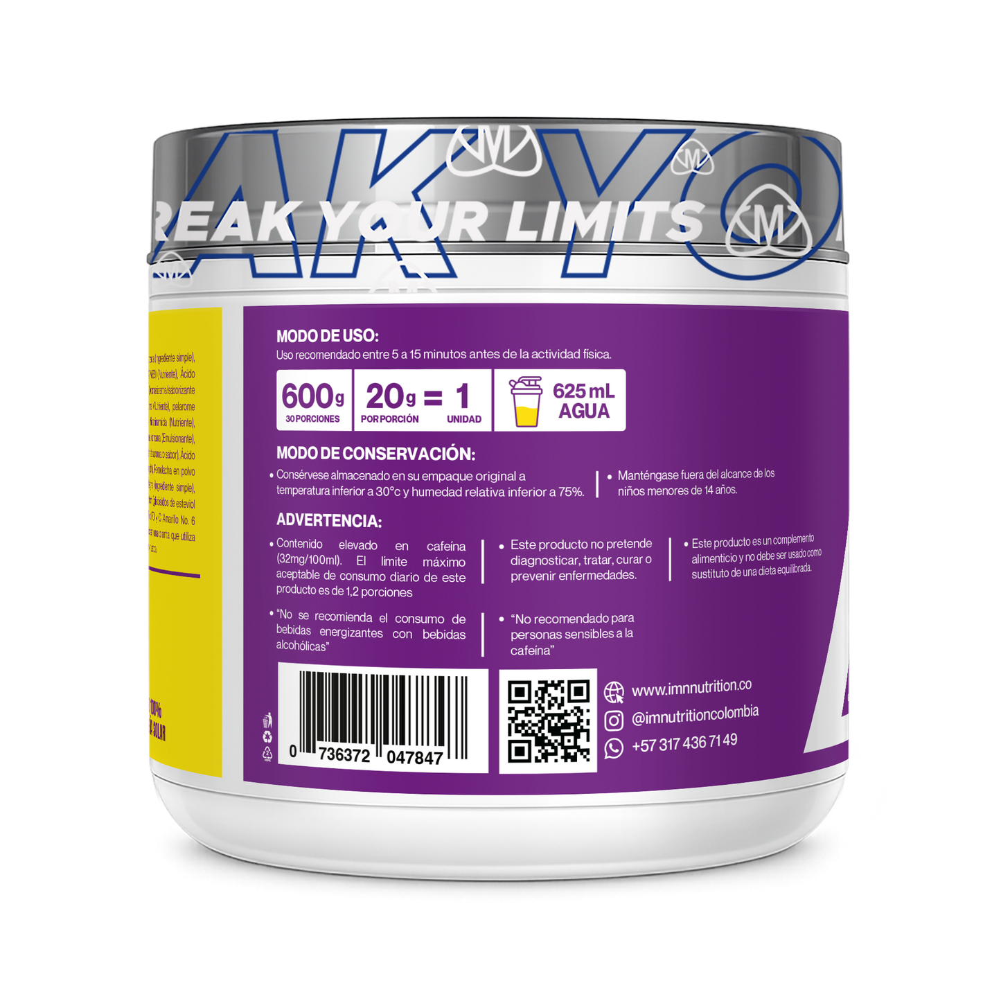 Ultimate 600g | 30 Servicios | IMN Nutrition