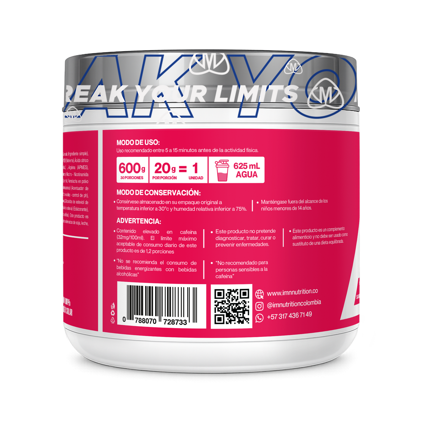Ultimate 600g | 30 Servicios | IMN Nutrition