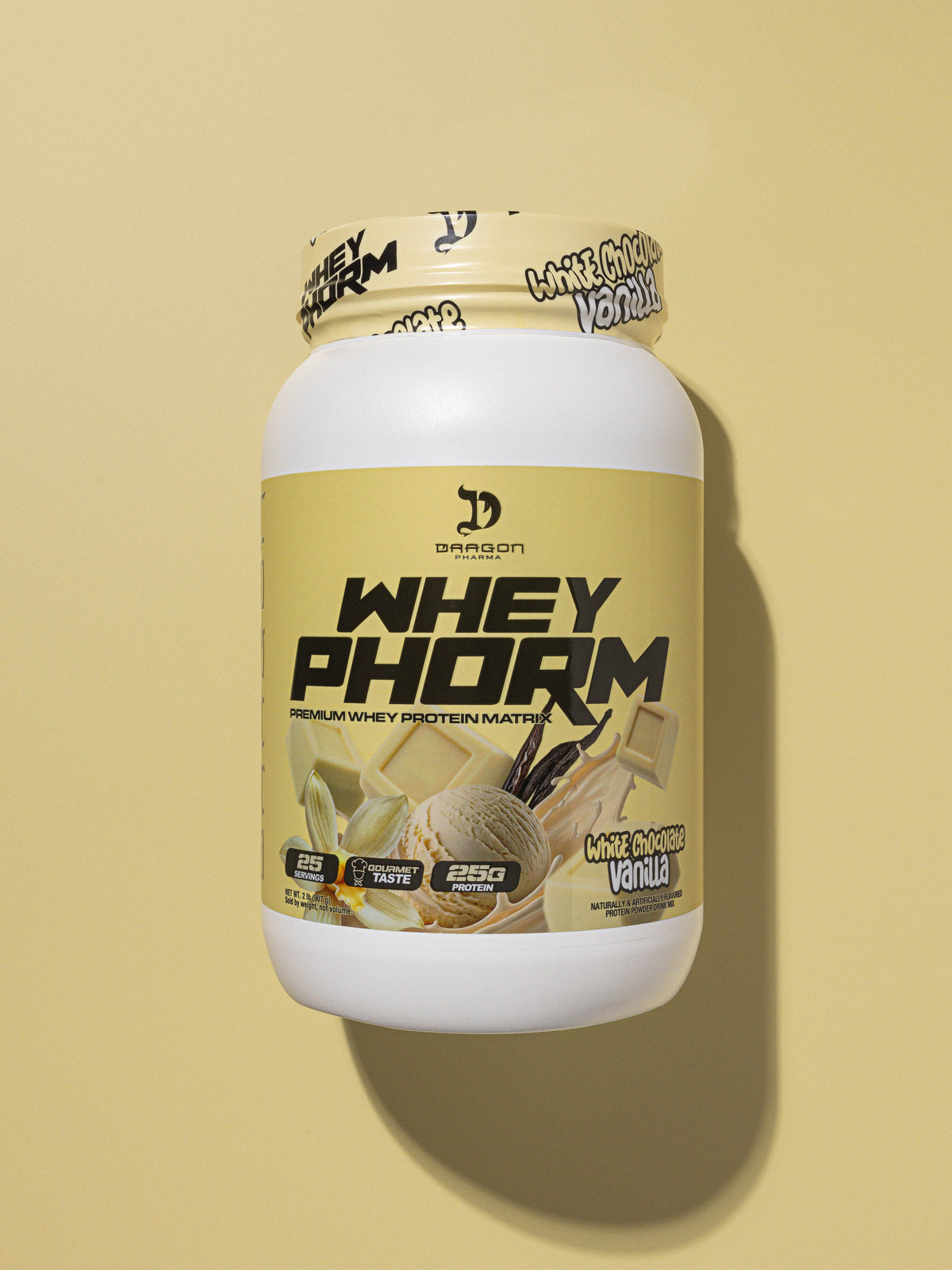 Dragon Pharma Whey Phorm White Chocolate Vanilla 25 Porciones