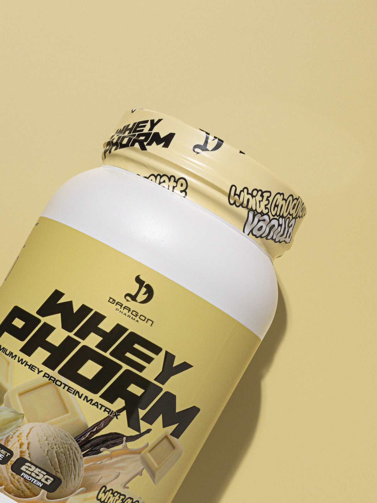 Dragon Pharma Whey Phorm White Chocolate Vanilla 25 Porciones