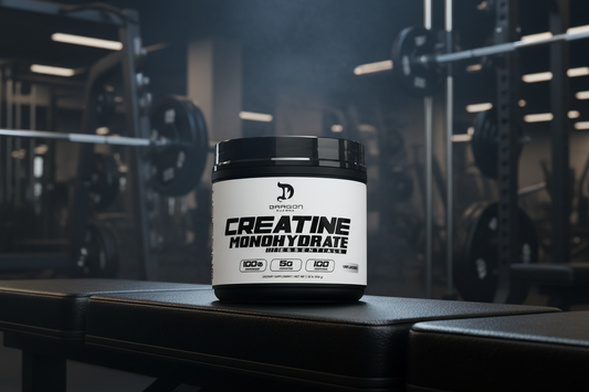 Creatina Monohidratada Dragon Pharma 500 g | 100 servicios