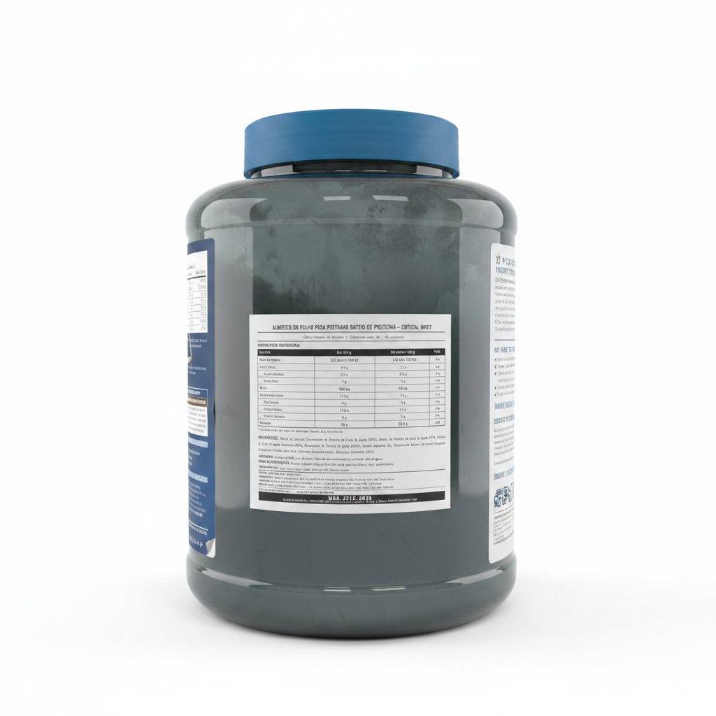 Critical Whey etiqueta