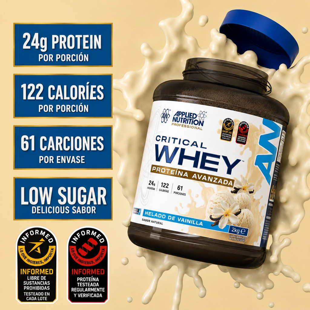 Critical Whey infografía